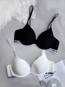 女性純色胸罩 - 彩色 - 查看 6