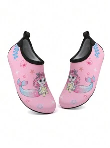 Zapatos de agua/vadeo para niños, zapatos casuales de moda planos, zapatos deportivos lindos y con estilo - Rosa - Ver 1