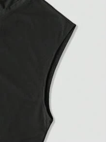 Manfinity Homme Conjunto de 3 piezas de Camisetas sin mangas con cuello redondo para hombre, básicas y lisas. Perfectas para salir