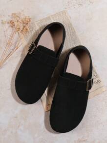 SHUZIA Kvinnors Platta Skor - Svart - Visa 6