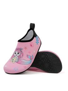 Zapatos de agua/vadeo para niños, zapatos casuales de moda planos, zapatos deportivos lindos y con estilo - Rosa - Ver 2