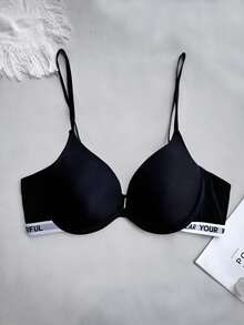 女性純色胸罩 - 彩色 - 查看 4