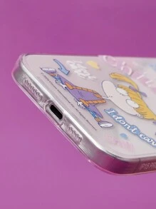 Nick 90s | SHEIN Cute Printed Mobile Phone Case,Compatible With IPhone - Clear - View 7