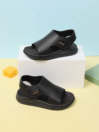 Sandálias Infantis Casuais na Moda, Sandálias Planas para Crianças Pequenas/Crianças Pequenas/Crianças Grandes, Sandálias Versáteis para Praia ao Ar Livre, Confortáveis Slip-On [O Tamanho Fica Pequeno, Sugere-se Pedir um Tamanho Acima]