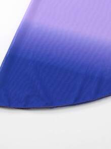 Swim Oasis Women's Ombre Side Knot Ruched Cover-Up Skirt (Random Print) - Violet Purple - View 5