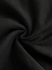 女士塑身裤 - 黑色 - 查看 3