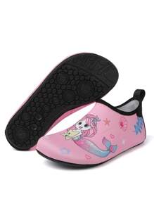 Zapatos de agua/vadeo para niños, zapatos casuales de moda planos, zapatos deportivos lindos y con estilo - Rosa - Ver 6