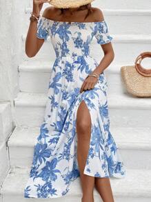 Breezaya Damen Midi Kleider