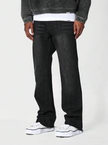 SUMWON Flare Fit Jean With Seam Detail