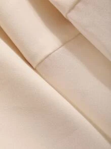 FRIFUL 女性圓領單排釦氣球袖飄褶襯衫 - 米色 - 查看 11