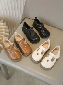 Girls' Crystal Leather Shoes Kids Princess Shoes Soft Sole Oxfords Children Shoes