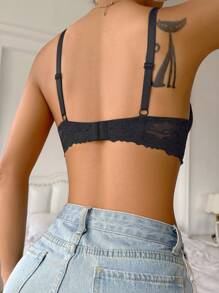3pcs/Set Women's Lace Bra With Underwire