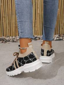 女鞋 硬底輕便休閒運動鞋,易穿脫,時尚舒適 - 彩色 - 查看 2