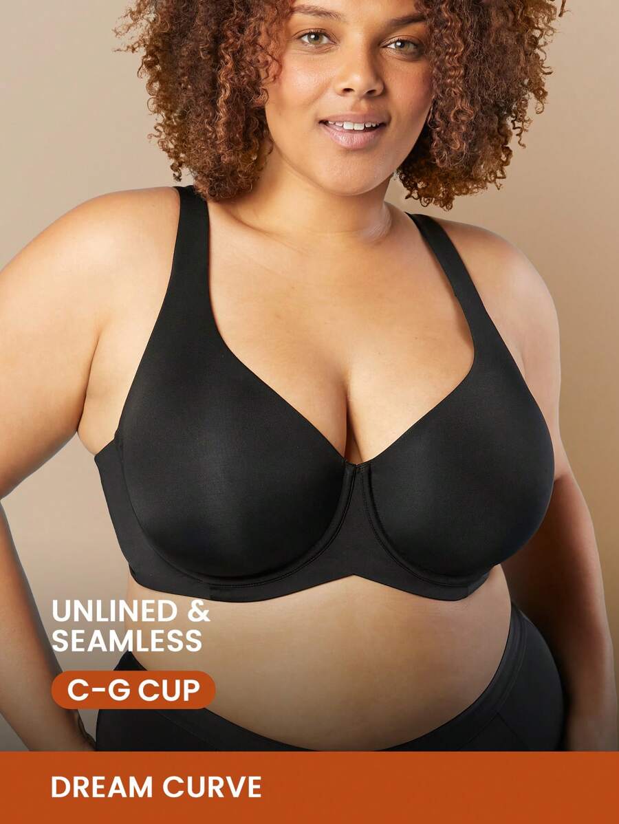 LUVLETTE Plus Dream Curve Support+ Plunge Bra