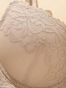 3pcs/Set Women's Lace Bra With Underwire