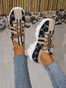 女鞋 硬底輕便休閒運動鞋,易穿脫,時尚舒適 - 彩色 - 查看 4