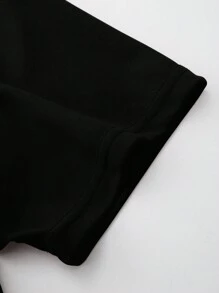 Manfinity Dauomo 男士字母人物圖案T恤