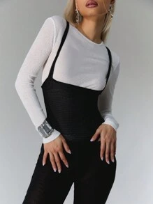 MUSERA Mesh Low Rise Cropped Leggings Y2k 90's Summer Chic Elegant