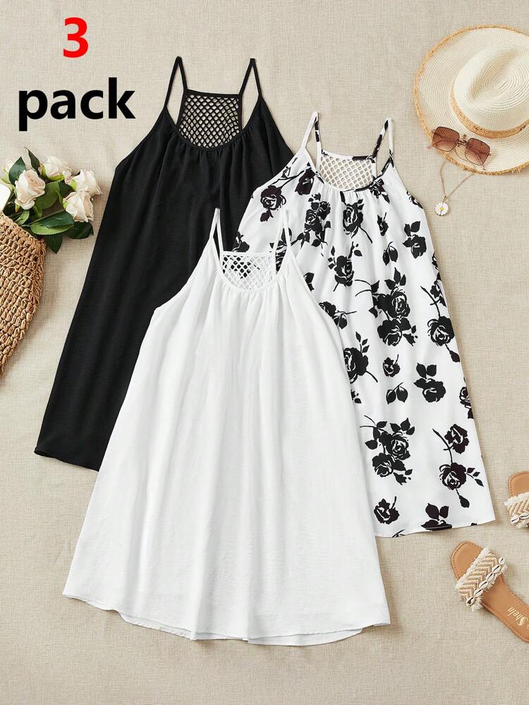 3pcs Women's Holiday Dresses