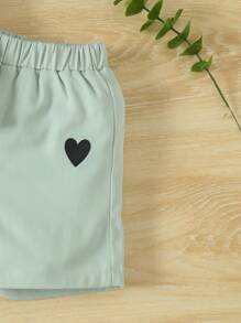 Conjunto de 3 piezas informal de verano para bebé niño: camiseta de manga corta y cuello redondo, chaleco y pantalones cortos tipo gentleman - ideal para fiesta de cumpleaños, fiesta de noche, boda, evento y celebración del primer mes y primer año - Multicolor - Ver 7
