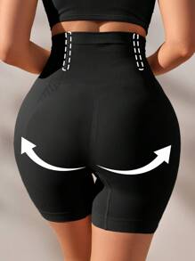 1 Miếng Liền mạch Cao eo Định hình cơ thể Đồ lót , Lễ cưới Mùa - màu đen - Xem 1