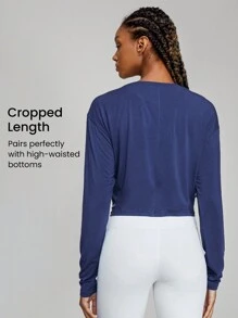 GLOWMODE Frauen Sportshirts Und Tops - Dark Blue - Übersicht 2