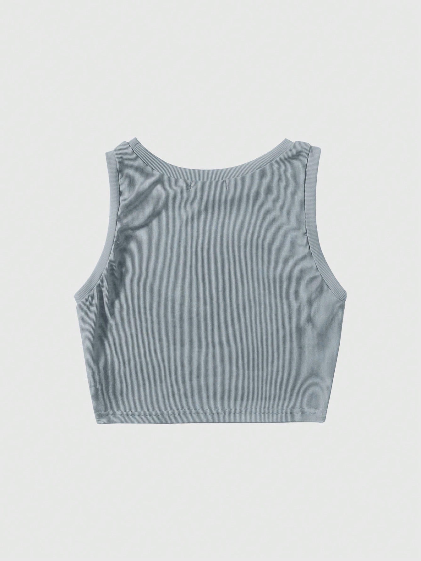 Our J-Fashion Sun & Wave Graphic Ribbed Tank Top, School is such a