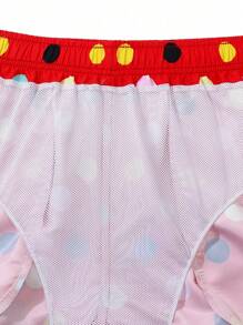 Surfspeed Men'S Polka Dot Printed Beach Shorts - Multicolor - View 7