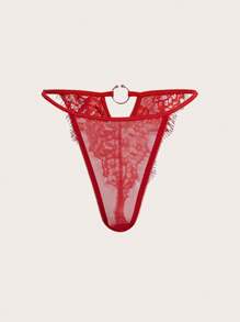 Classic Sexy Set de lencería con encaje floral con aro con liga con 1 par medias
