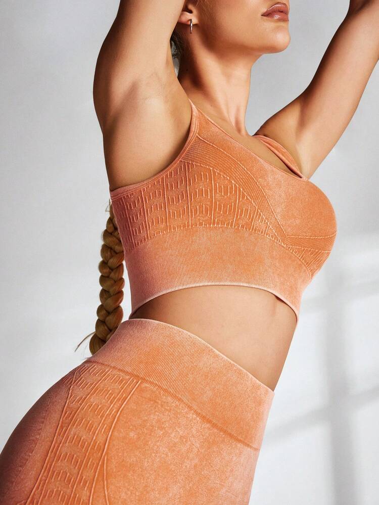 Sports Yoga Basic  Seamless  With  TANK TOP AND LEGGING SET