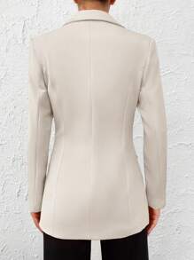 EURMUSE 翻領雙排扣西裝外套