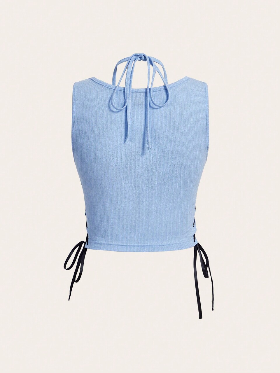 Kawaii Ballet Ribbon Bow Summer Women Tank Top