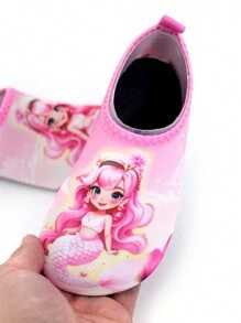 1 Pair Kids' Summer Water Shoes Outdoor Aqua Shoes Yoga Shoes Cartoon Anti-Slip Breathable Beach Shoes Training Shoes - Multicolor - View 5