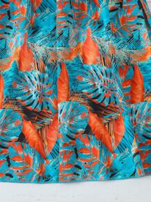 SHEIN Young Girls' Printed Strap Dress For Spring And Summer - Multicolor - View 6