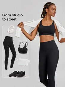 GLOWMODE FeatherFit™-Air Tie Up Wrap Up Pleated Skirt Dance Training Daily Quick Dry Moisture Wicking