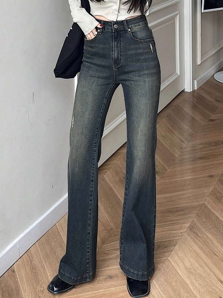 Women's Cat Whisker Flared Jeans