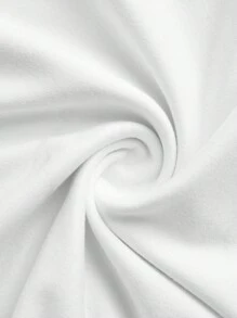 SHEIN EZwear White Long Casual Halter Top, Suitable For Women In Summer, Slim Fit