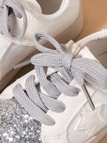 嬰兒運動鞋,星星圖案 - 白色 - 查看 6