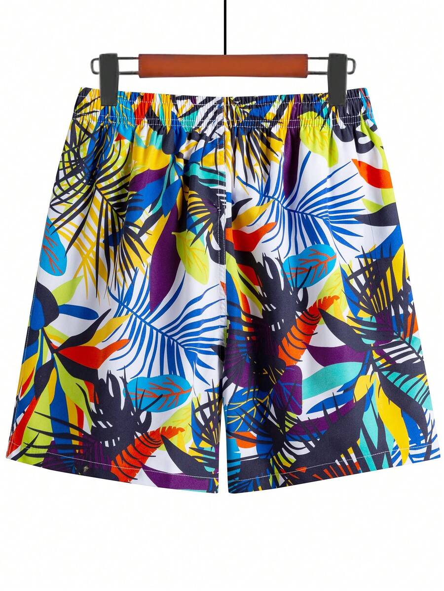 Men's Designer Colorful Shorts Luxury Casual Straight Underwear Bermuda Beach Short For Summer Swimming,Surfing,Beach - White - View 1