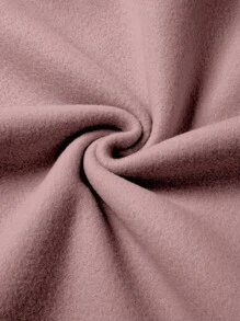 SHEIN Versatile Girly Snug Fit Pastel Pink Crew Neck Sweatshirt With City Name Print, Suitable For School, Commute, Outdoor Activities, Club Events, Family Gatherings, Spring/Autumn - Dusty Pink - View 6