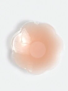 8pcs Self-Adhesive & Reusable Silicone Nipple Covers For Women's B Cup - Baby Pink - View 5