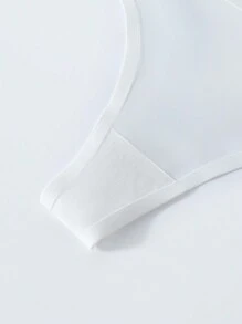 Ocili Ocili Leisure Solid High Stretch Seamless Microfiber Sexy Thong Bridallingerie