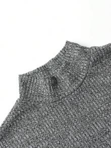 Manfinity Homme 男士修身短袖polo衫 - 灰色 - 查看 7