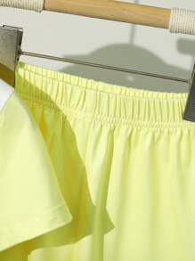 SHEIN Young Boys Classic Color-Block Polo Shirt Casual Outfit