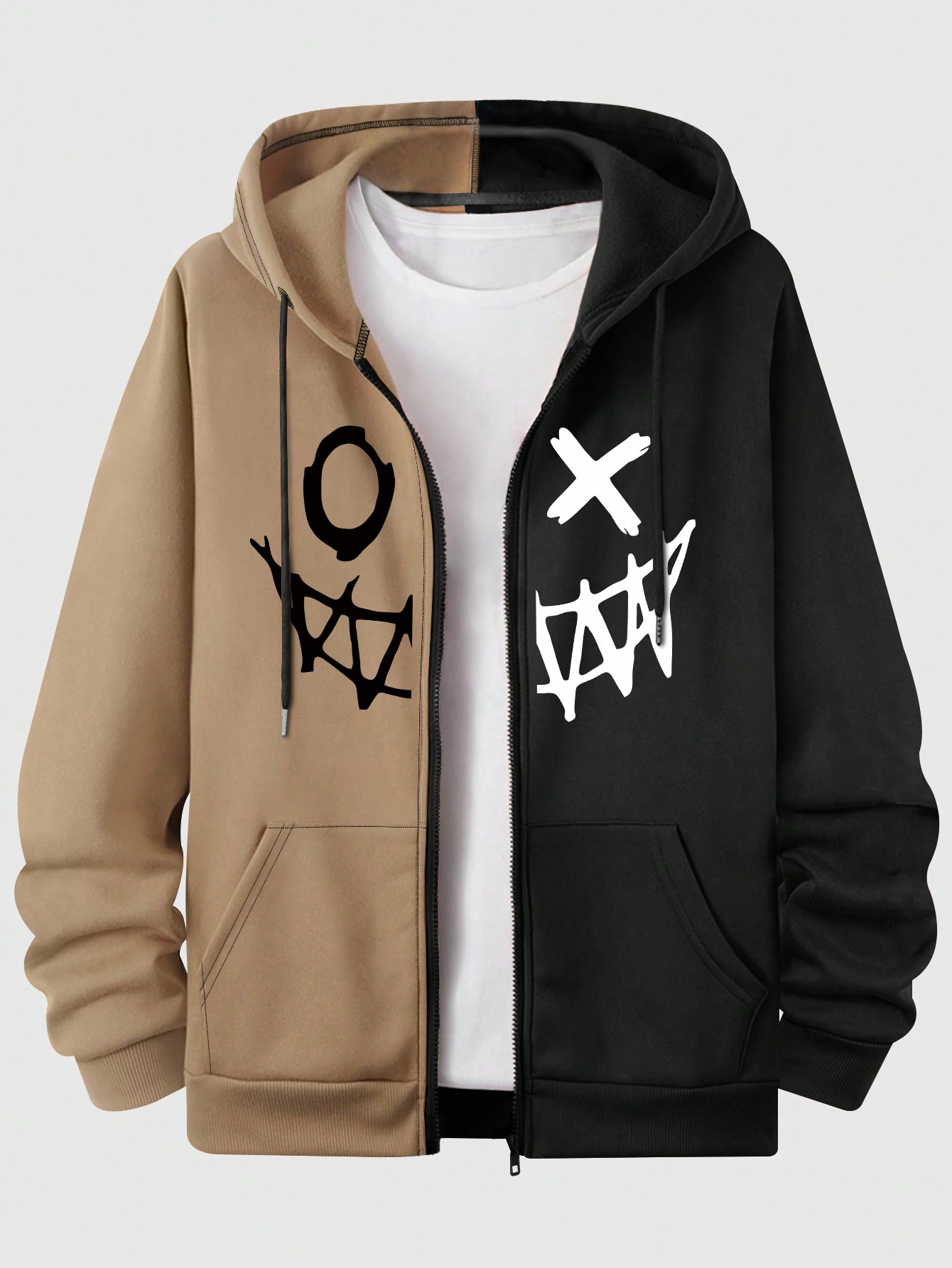 【U LAN】(UNISEX) Universe Two-Way Hood Zip-Up 170969126606d91eb6d4d257b19ae2