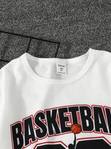 SHEIN Daddy And Me Matching Outfits 2 Sets Are Sold Separately) - Red and White - View 4