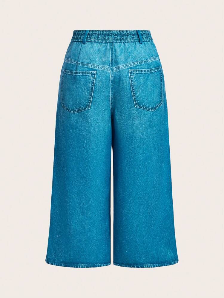 Kidcore Dopamine Anti Denim Printing Wide Leg Pants Summer Pants Summer Clothes