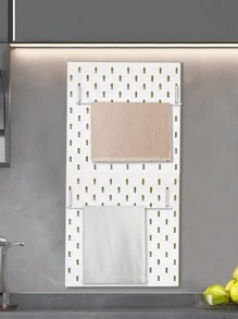 Madebyblanc 1Pc Pegboard Accessories Napkin Organizer Hook For Organizing Toilet Paper Towel Cleaning Cloth ,Pegboard Hooks Kit   (White) - White - View 7