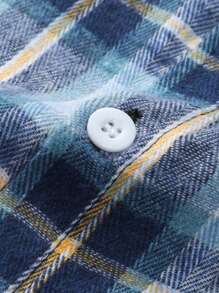 Men's Plaid Short Sleeve Shirt