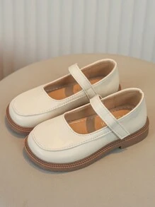 Zapatos Para Niñas, Zapatos De Princesa Británicos Nuevos Para Niños Y Niñas En Otoño Y Primavera, Zapatos Planos Para Niños Grandes